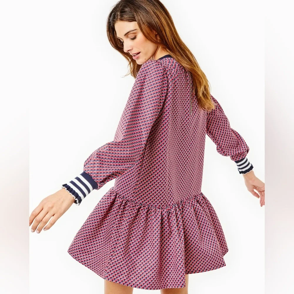 NWT Addison Bay Active Crepe Vine Dress Sz M - Picture 2 of 12